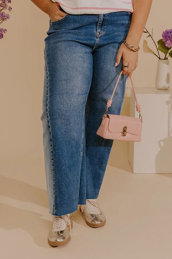 RISEN Tatum Midrise Crop Barrel Leg Jean Curves sold by Impressions product image thumbnail 3