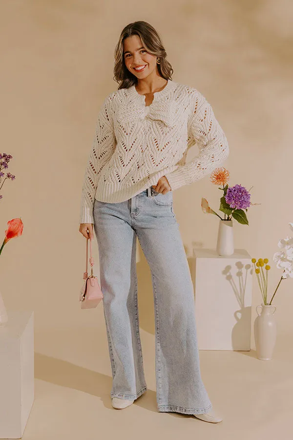 RISEN Melody Low Rise Wide Leg Shimmer Jean sold by Impressions product image thumbnail 5