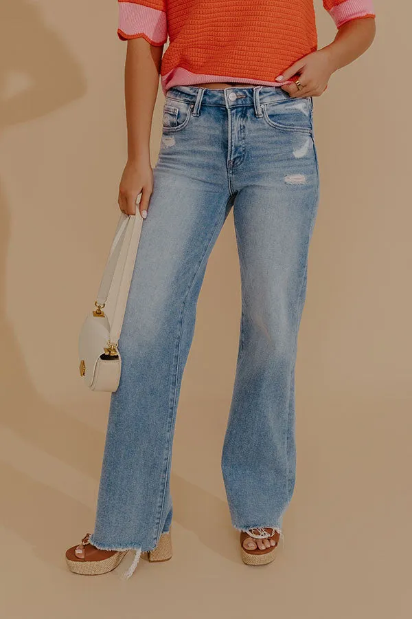 RISEN Hallie Midrise Wide Leg Jean sold by Impressions