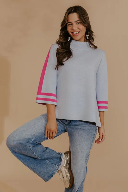 Smiles And Style Knit Sweater Top sold by Impressions