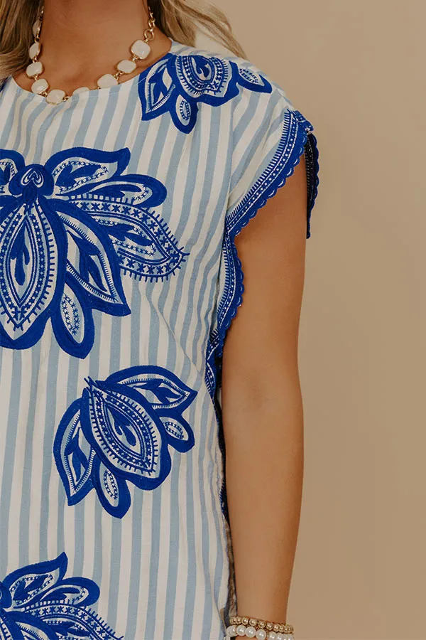 Cabana Classic Embroidered Mini Dress sold by Impressions product image thumbnail 2