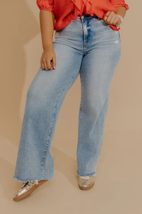 RISEN Hallie Midrise Wide Leg Jean Curves sold by Impressions product image thumbnail 2
