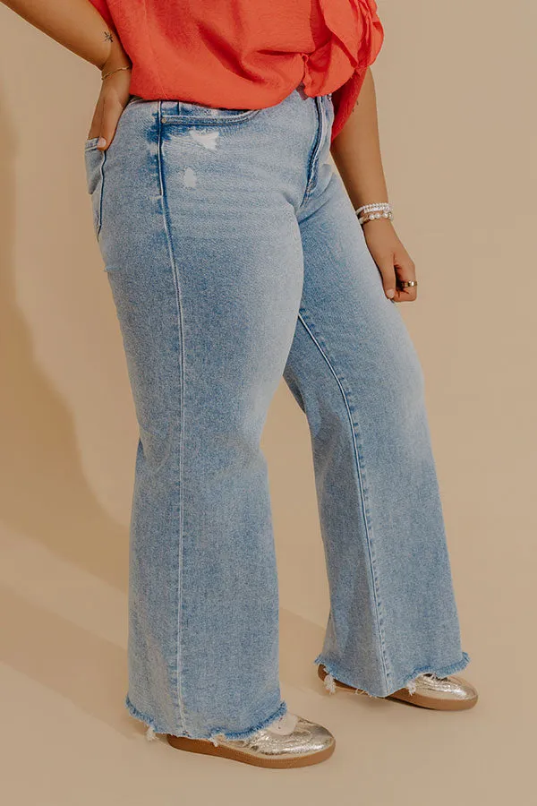 RISEN Hallie Midrise Wide Leg Jean Curves sold by Impressions product image thumbnail 4