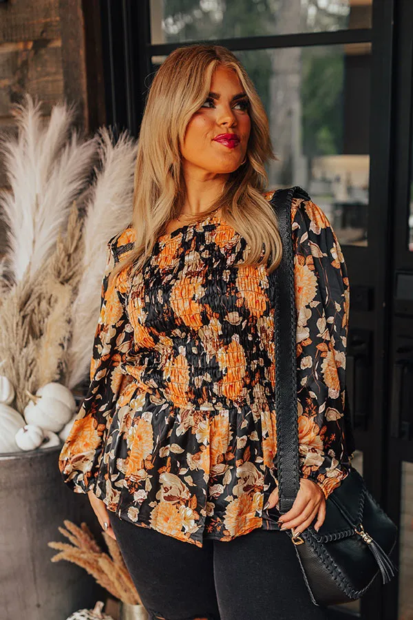 Late Night Gathering Smocked Top Curves sold by Impressions product image thumbnail 2