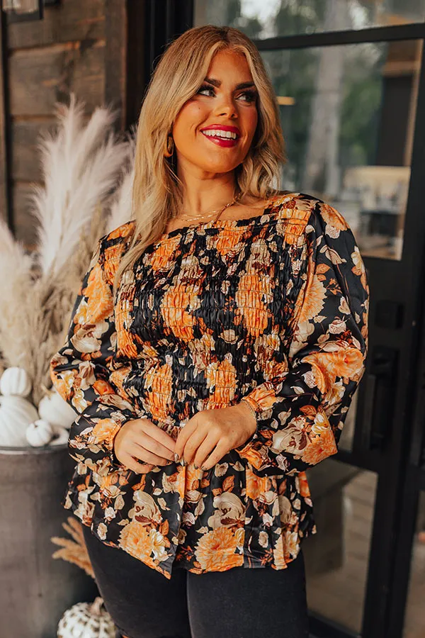 Late Night Gathering Smocked Top Curves sold by Impressions product image thumbnail 4