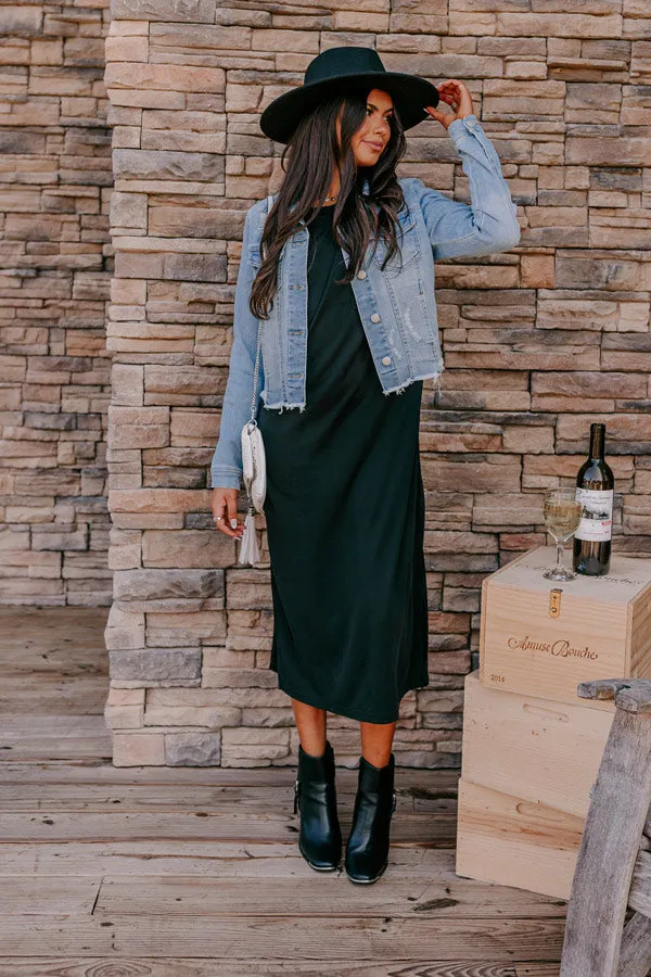 Breezy Times Shift Dress In Black sold by Impressions product image thumbnail 5