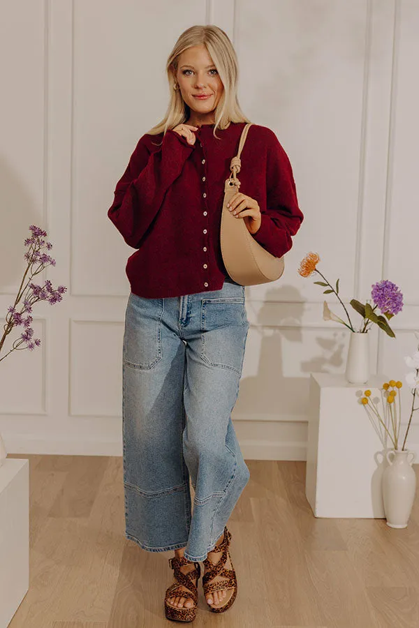 The Maeve High Waist Wide Leg Crop Jean in Light Wash sold by Impressions product image thumbnail 2