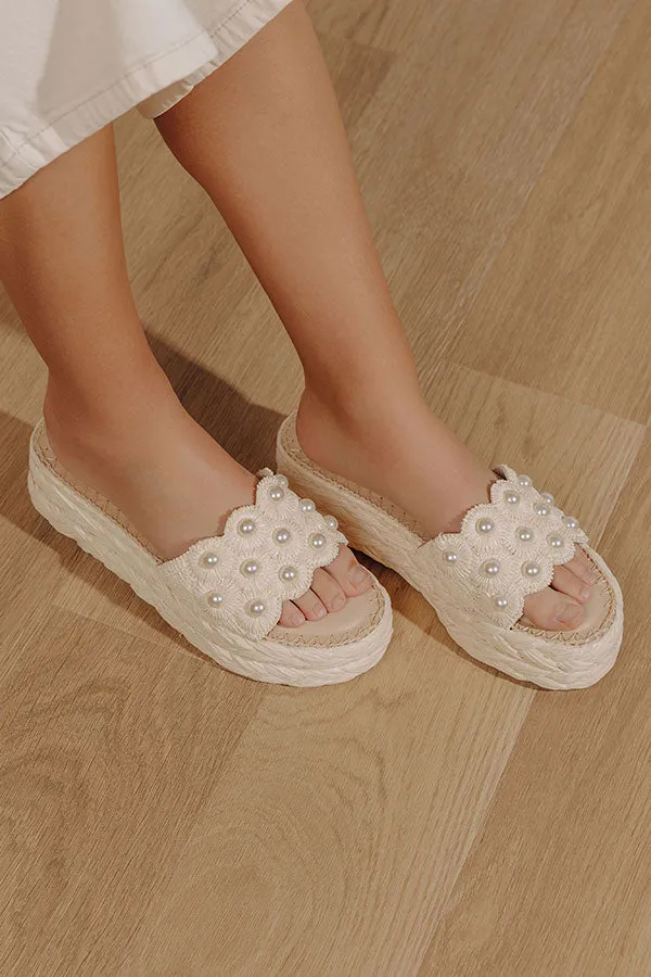 The Candice Raffia Woven Platform Sandal sold by Impressions product image thumbnail 2