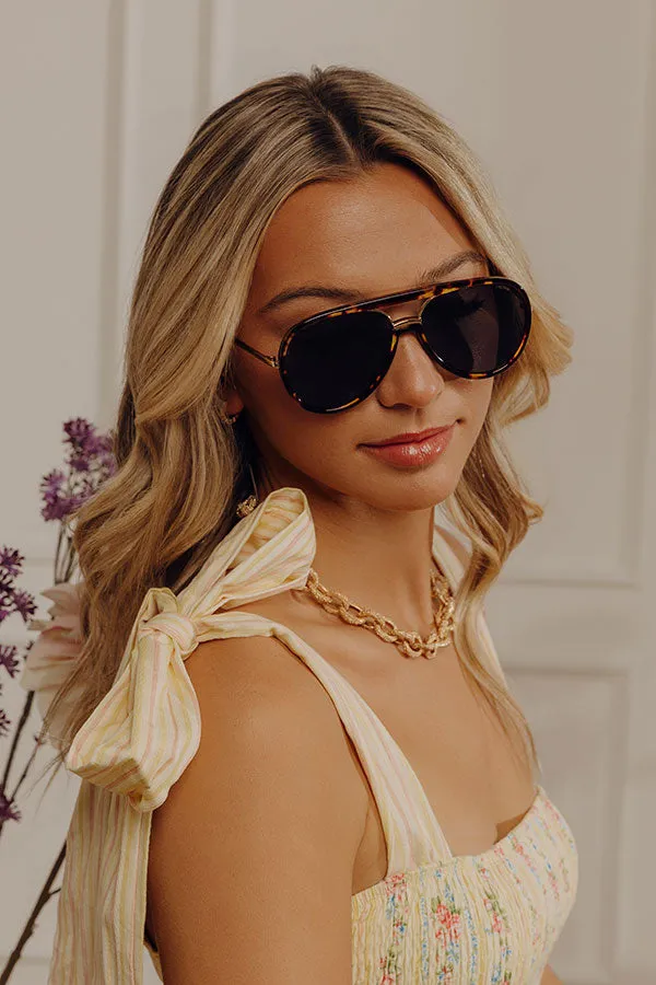 FREYRS Shay Tortoiseshell Aviator Sunglasses sold by Impressions