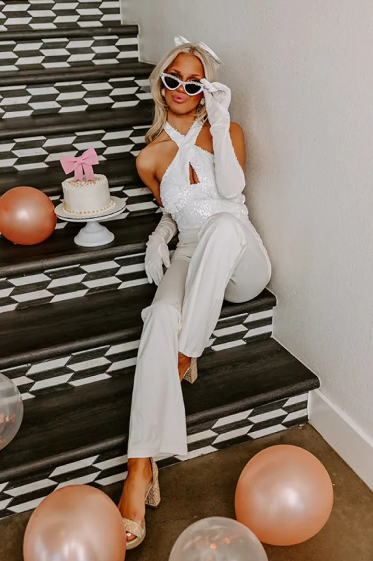 Invitation Only Sequins Jumpsuit sold by Impressions