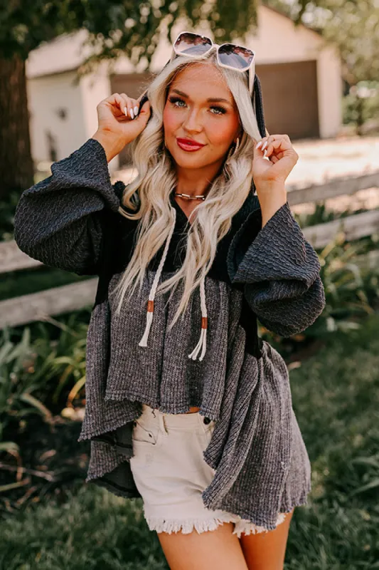 Pumpkin Spice Feels Knit Sweater in Black sold by Impressions