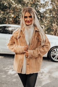 Coffee And Casual Corduroy Jacket sold by Impressions