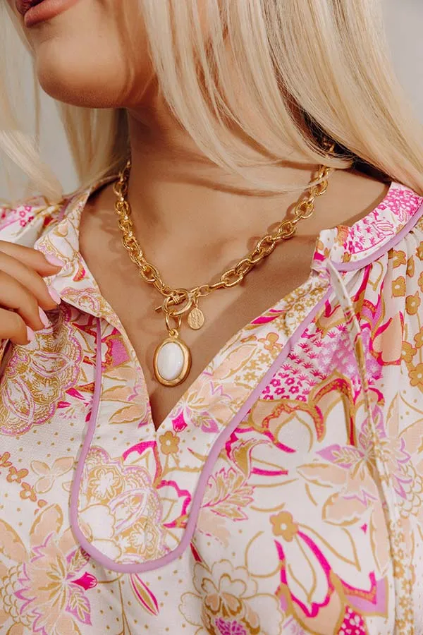 Susan Shaw Caroline Toggle Necklace sold by Impressions