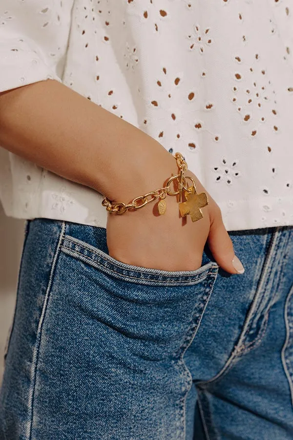 Susan Shaw Cross Toggle Bracelet sold by Impressions