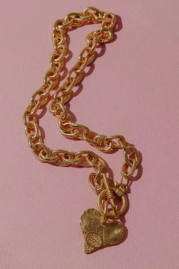 Susan Shaw Heart Toggle Necklace sold by Impressions product image thumbnail 2