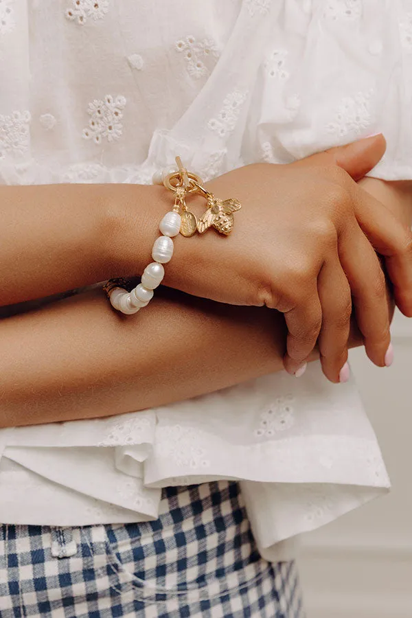 Susan Shaw Honey Bee Pearl Bracelet sold by Impressions product image thumbnail 3