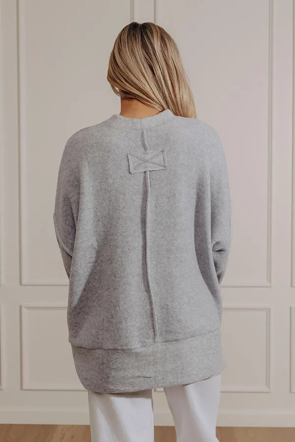 Soft Darling Oversized Sweatshirt in Grey sold by Impressions product image thumbnail 4