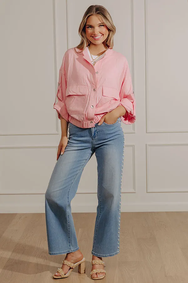 The Perla High Waist Embellished Wide Leg Jean sold by Impressions product image thumbnail 4
