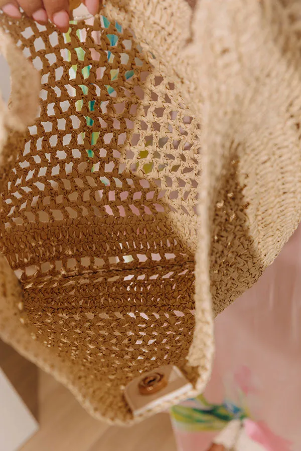 Camden Straw Woven Hobo Bag in Natural sold by Impressions product image thumbnail 2