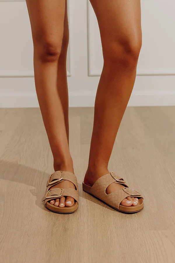 The Desiree Faux Leather Sandals in Iced Mocha sold by Impressions product image thumbnail 2