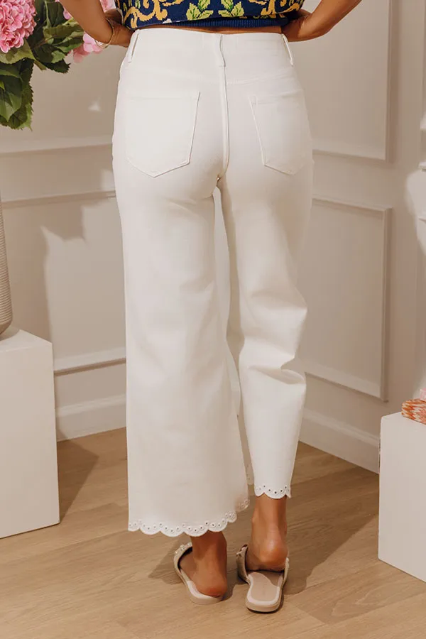 RISEN Eliza High Waist Eyelet Wide Leg Jean sold by Impressions product image thumbnail 3