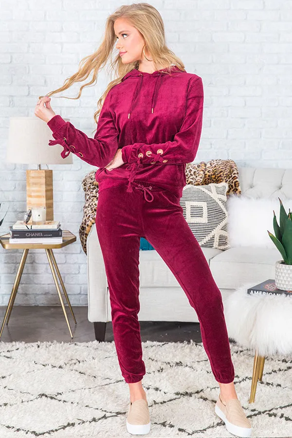 A Little Bit Softer Now Velour Hoodie sold by Impressions product image thumbnail 2