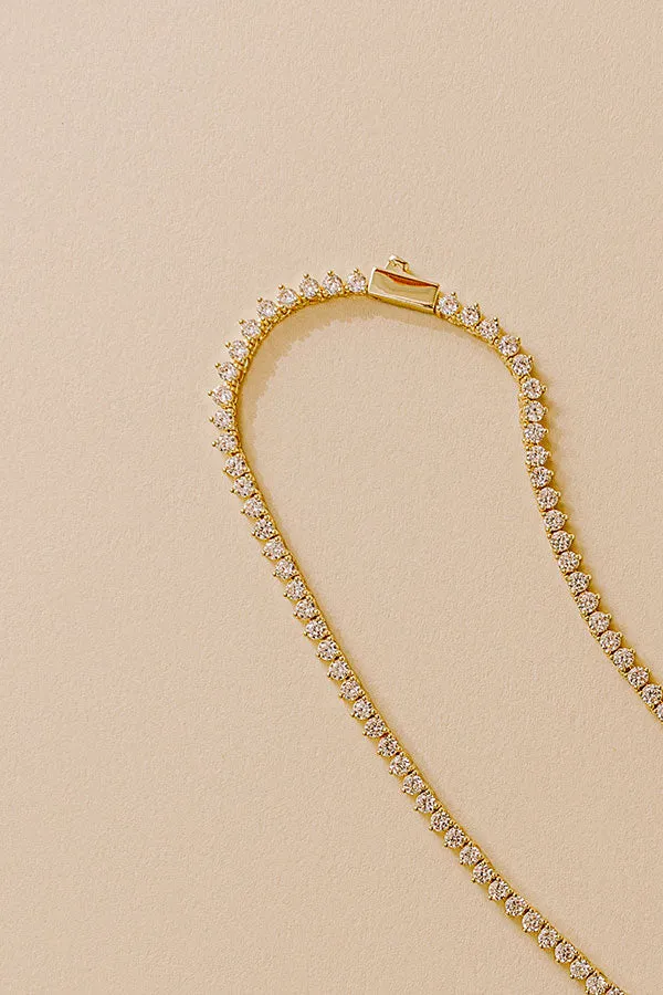 Melinda Maria Not Your Basic Tennis Necklace sold by Impressions