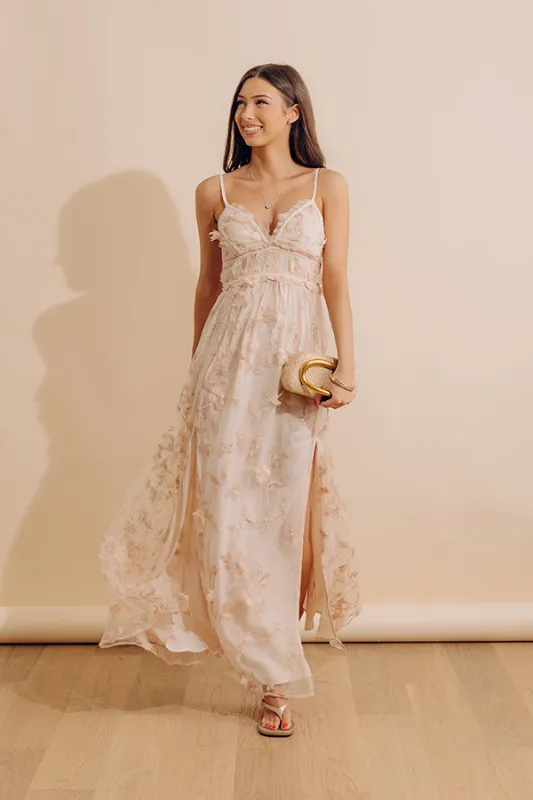 First Impression Embroidered Maxi Dress made by Storia
