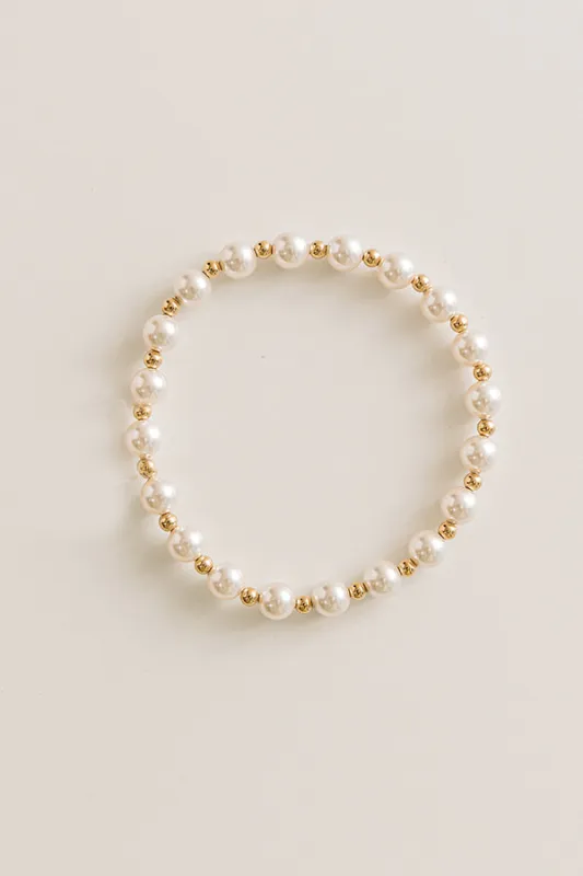 Enewton Grateful Pearl Bracelet in 6mm made by enewton