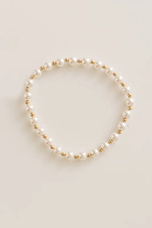 Enewton Grateful Pearl Bracelet in 5mm made by enewton