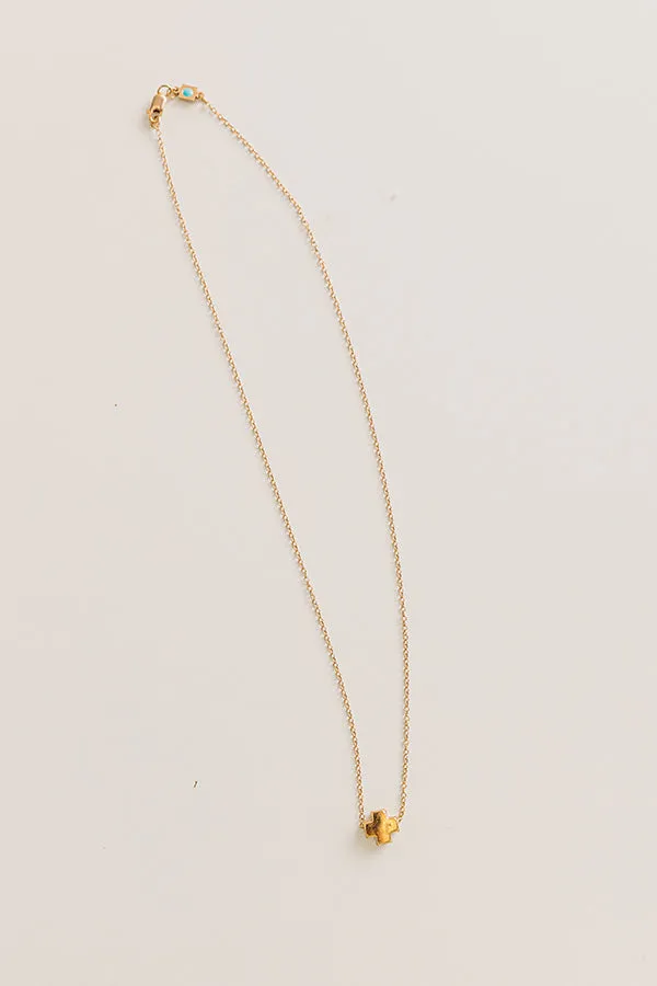 Enewton Signature Cross Gold Necklace in Gold sold by Impressions product image thumbnail 3