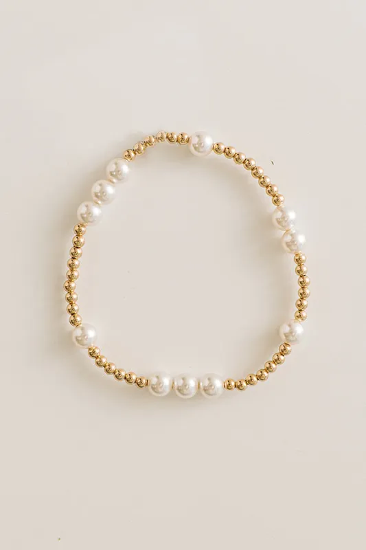 Enewton Hope Unwritten Pearl Bracelet in 6mm made by enewton
