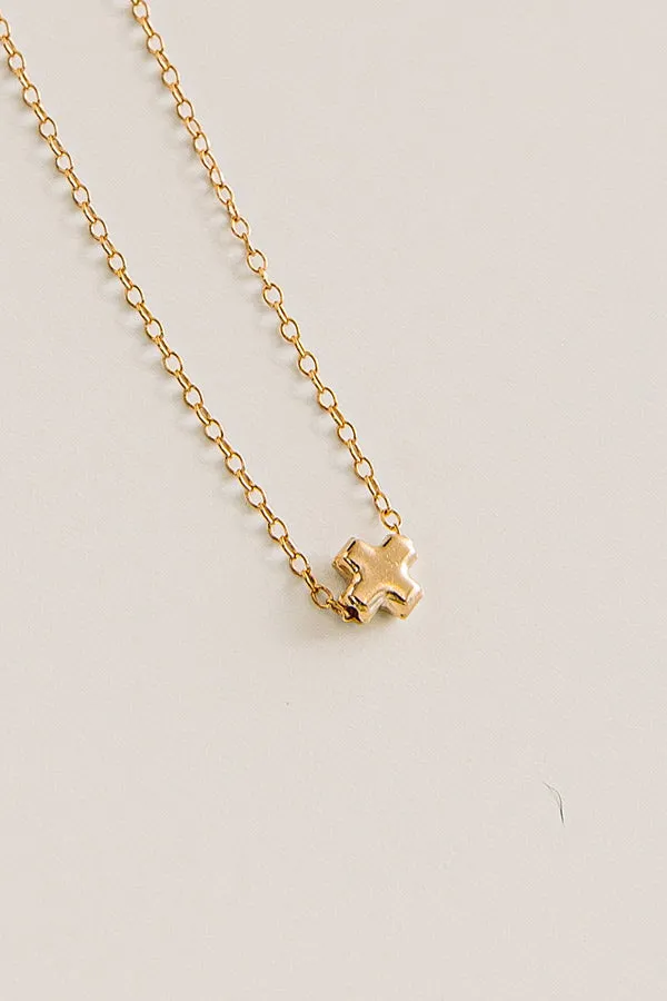 Enewton Small Signature Cross Gold Necklace in Gold sold by Impressions product image thumbnail 2