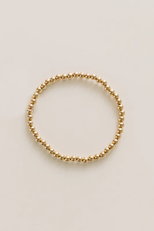 Enewton Classic Gold 4mm Bracelet made by enewton