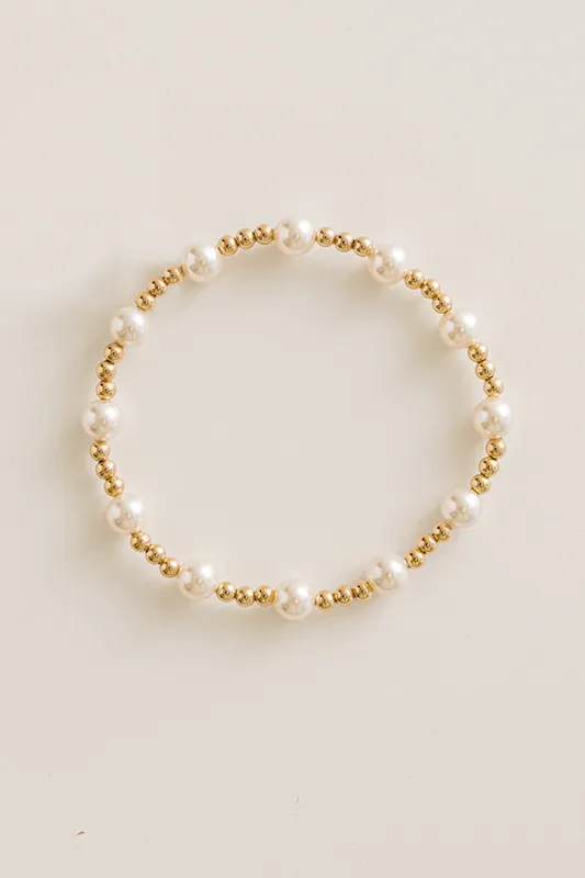 Enewton Sincerity Pearl Bracelet in 6mm made by enewton