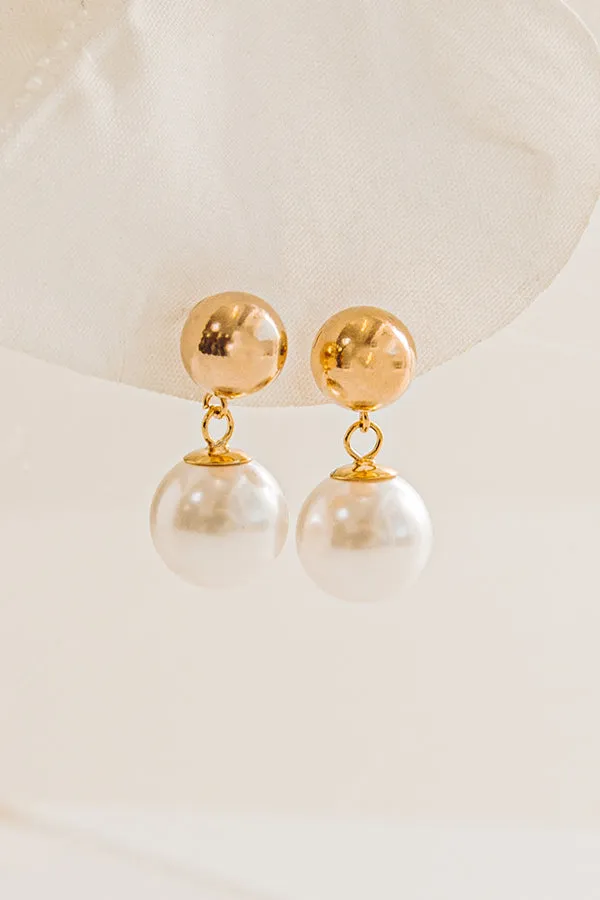 Enewton Classic 10mm Ball Drop Stud Earrings in Pearl sold by Impressions product image thumbnail 2