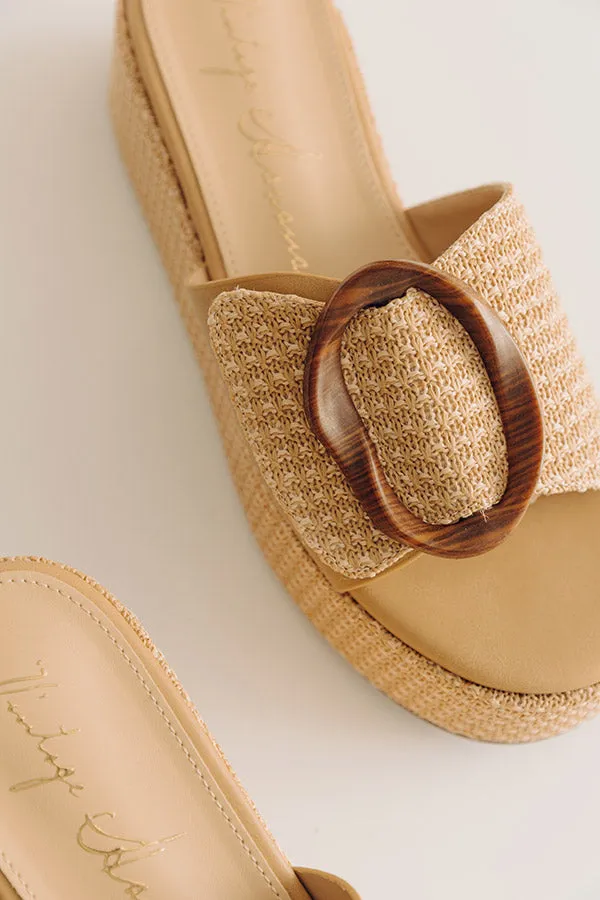 The Janette Woven Platform Sandal sold by Impressions product image thumbnail 2