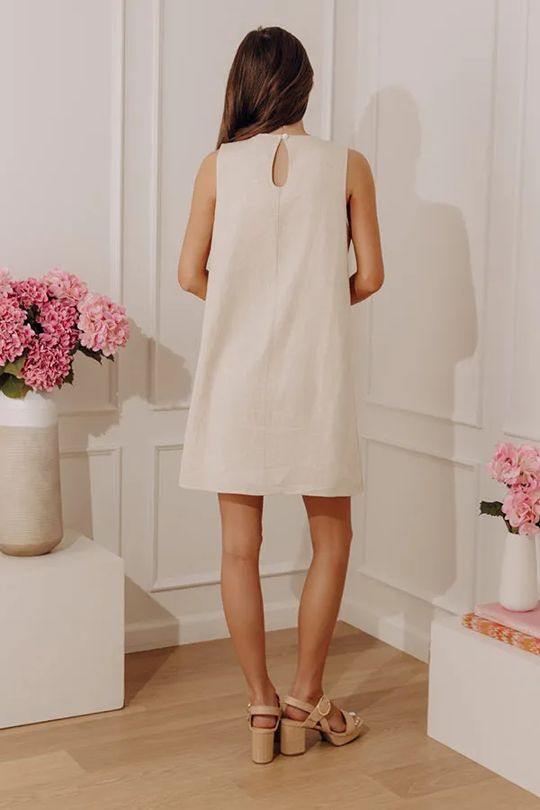 Getaway Chic Floral Embroidered Mini Dress sold by Impressions product image thumbnail 4