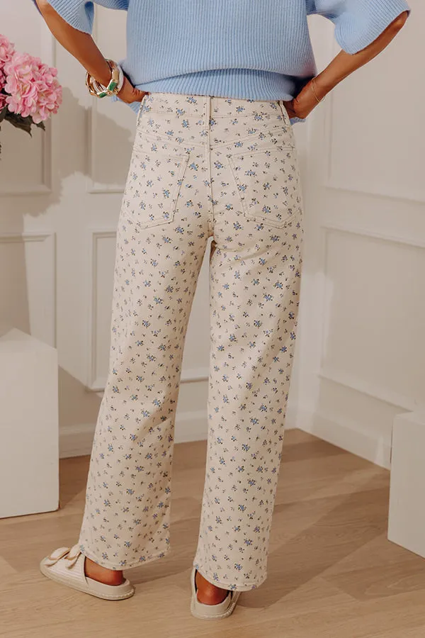 JUST USA Sam High Waist Straight Leg Floral Jean sold by Impressions product image thumbnail 5