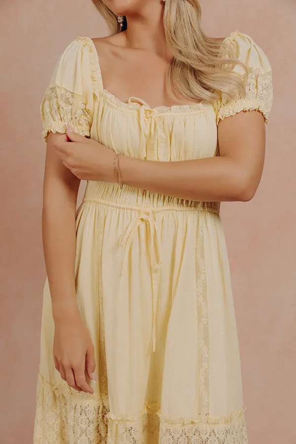 Honeyfield Lace Tiered Midi Dress sold by Impressions product image thumbnail 2