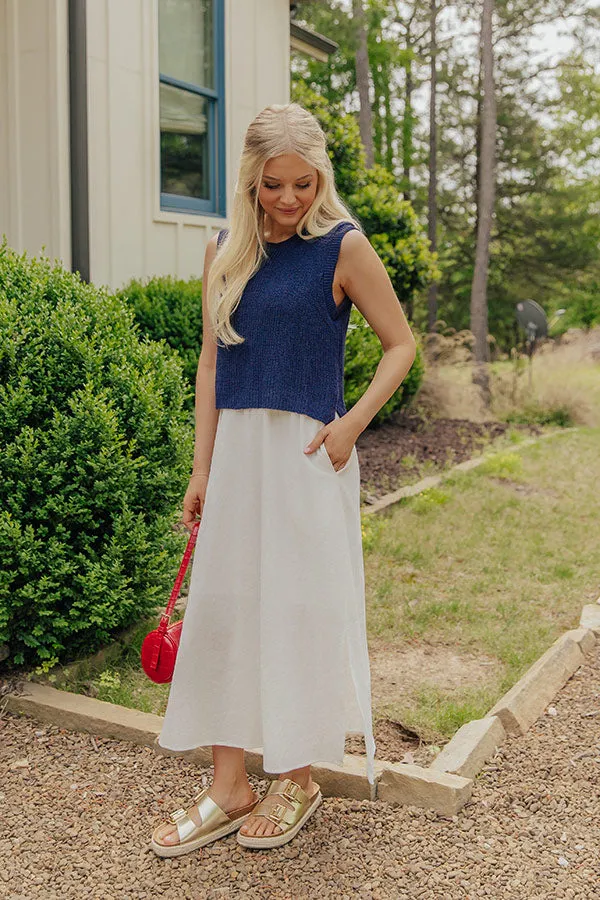 Lakehouse Muse Mixed Media Midi Dress sold by Impressions product image thumbnail 2