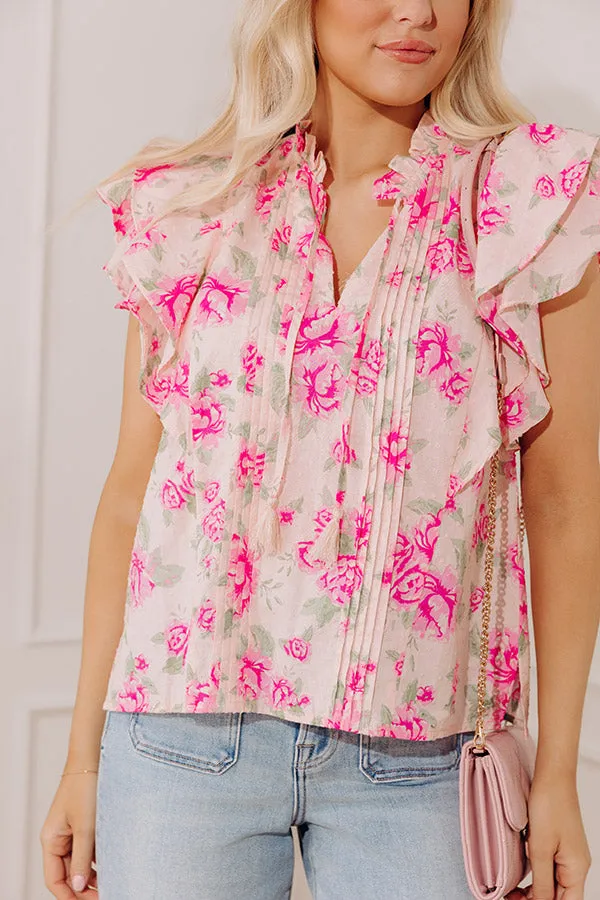 Sweet Romance Floral Top sold by Impressions product image thumbnail 5