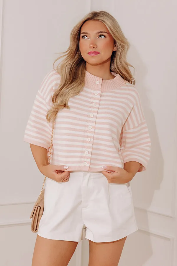 Nantucket Charm Cashmere-Blend Stripe Knit Top sold by Impressions product image thumbnail 3