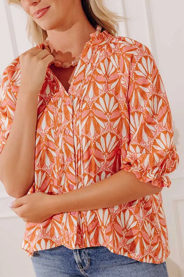 Cherished Days Button Up Top sold by Impressions product image thumbnail 5
