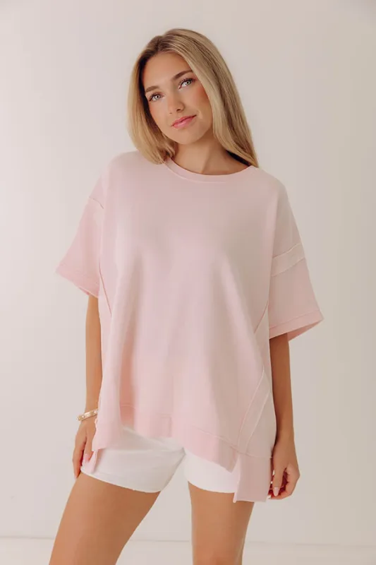 Essential Ease Oversized Terry Tee made by Impressions