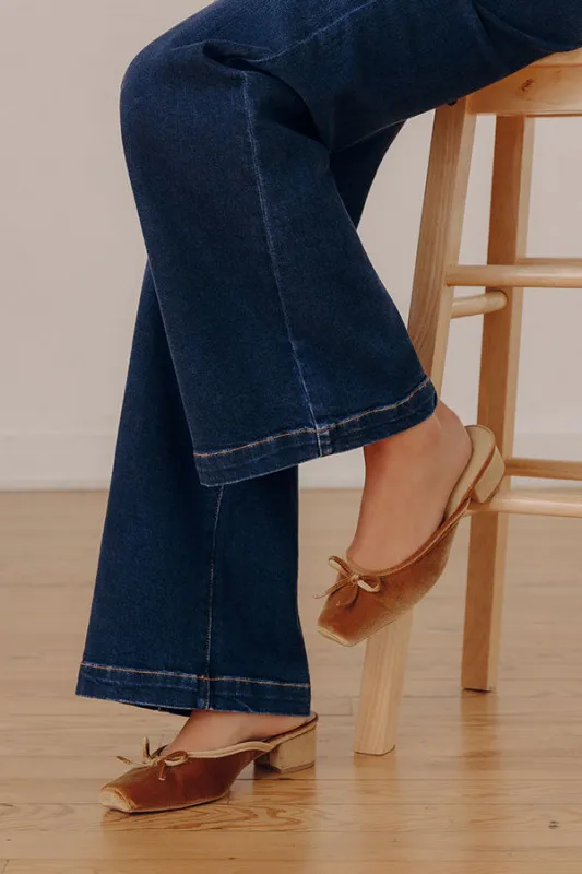 Geneva Velvet Heel in Golden Honey made by Coconuts by Matisse