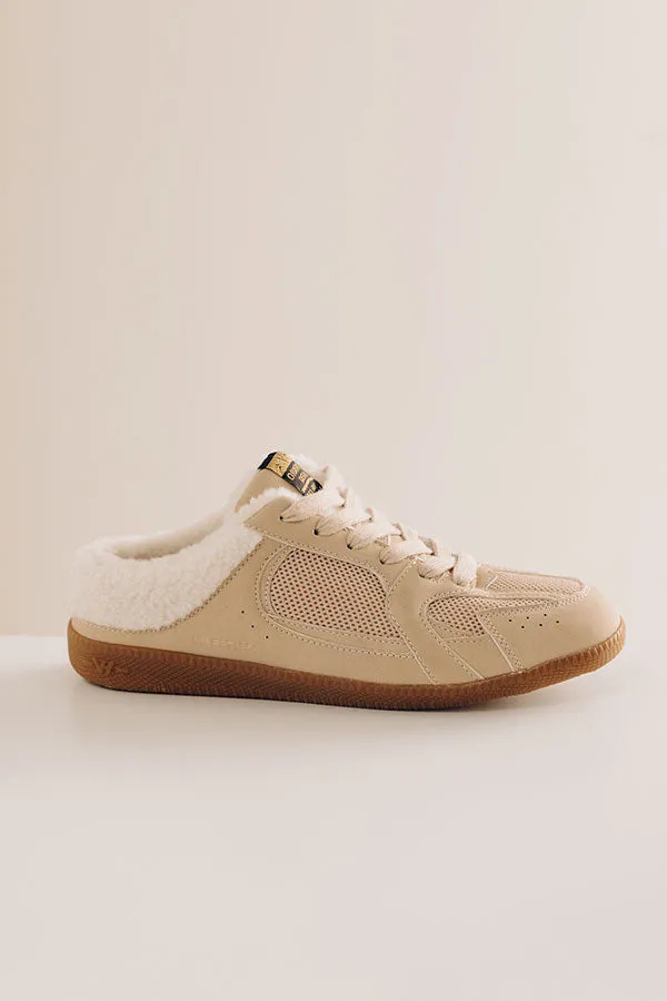 Margo Faux Nubuck Slip On Sneaker in Warm Taupe sold by Impressions product image thumbnail 2
