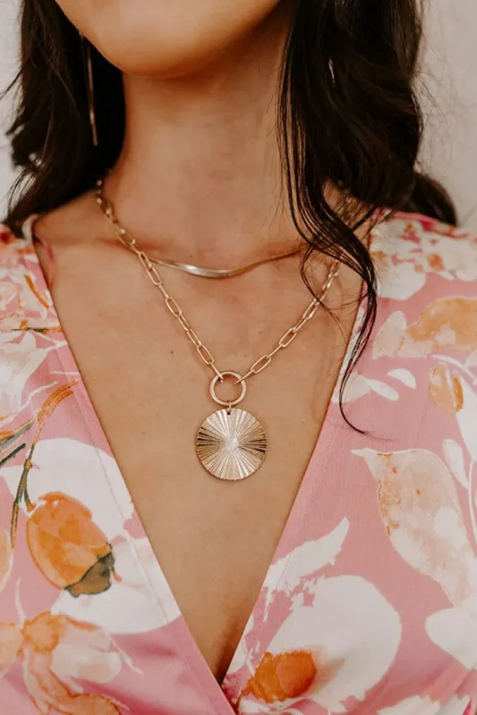 Moves To Make Layered Necklace sold by Impressions