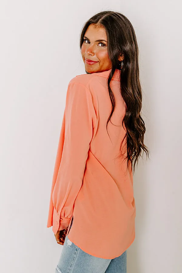 Charleston Getaway Shift Top in Coral sold by Impressions product image thumbnail 4