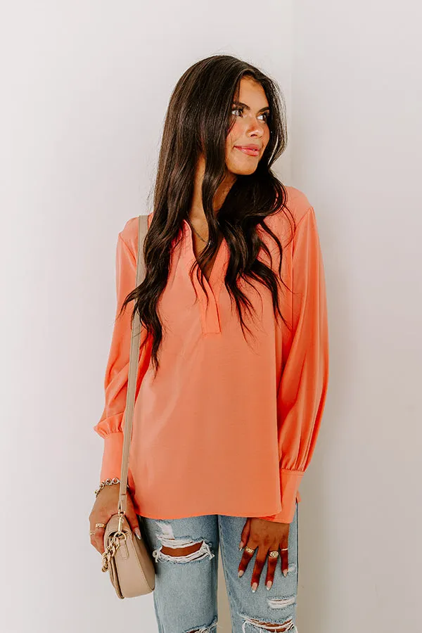 Charleston Getaway Shift Top in Coral sold by Impressions product image thumbnail 2